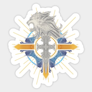 Balamb's Lion Sticker